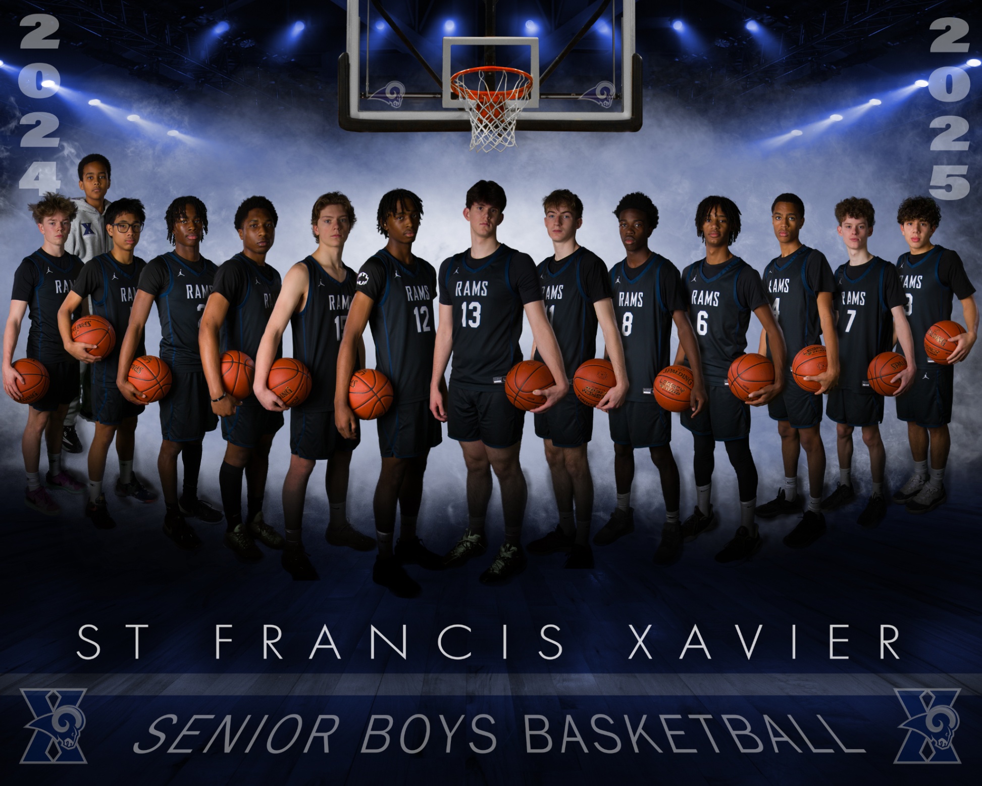 2024 Sr Boys Basketball Team