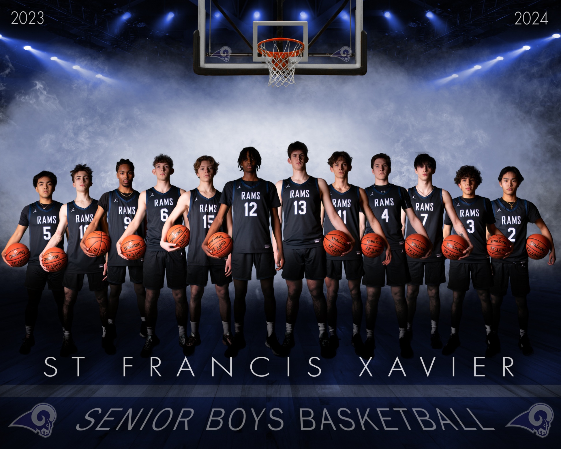 2023 Sr Boys Basketball Team