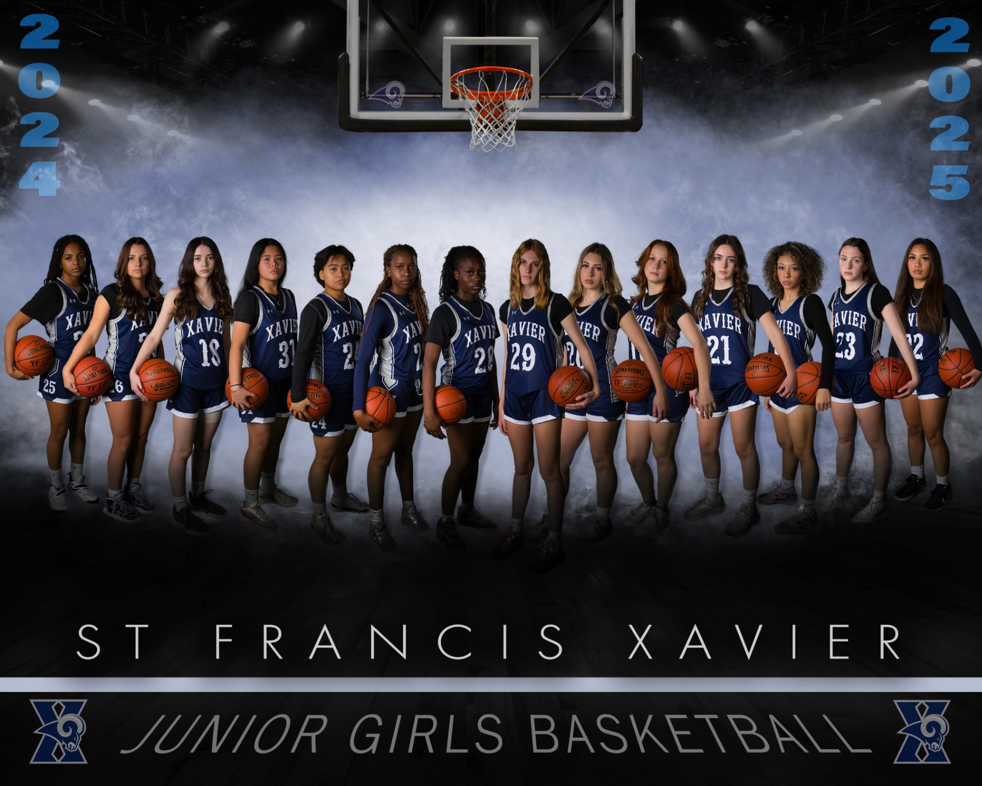 2024 Jr Girls Basketball Team