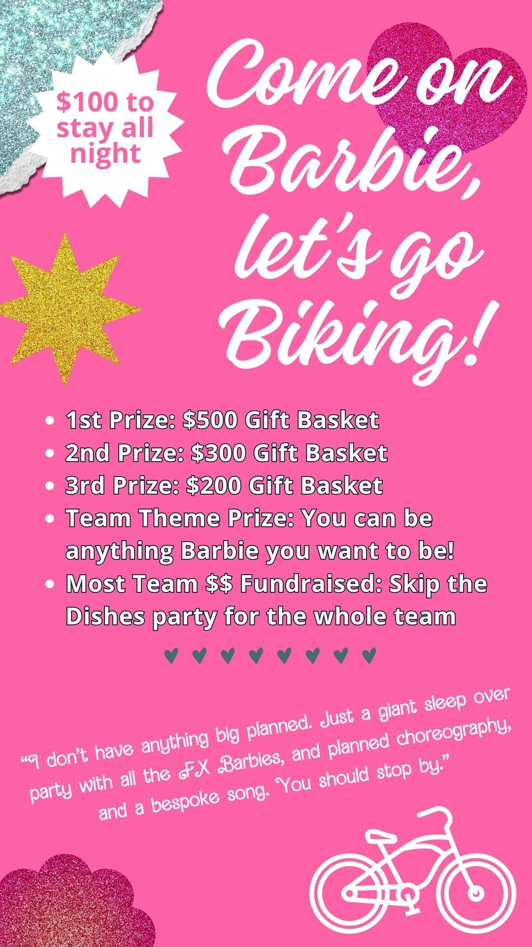 FX Bikeathon poster 4