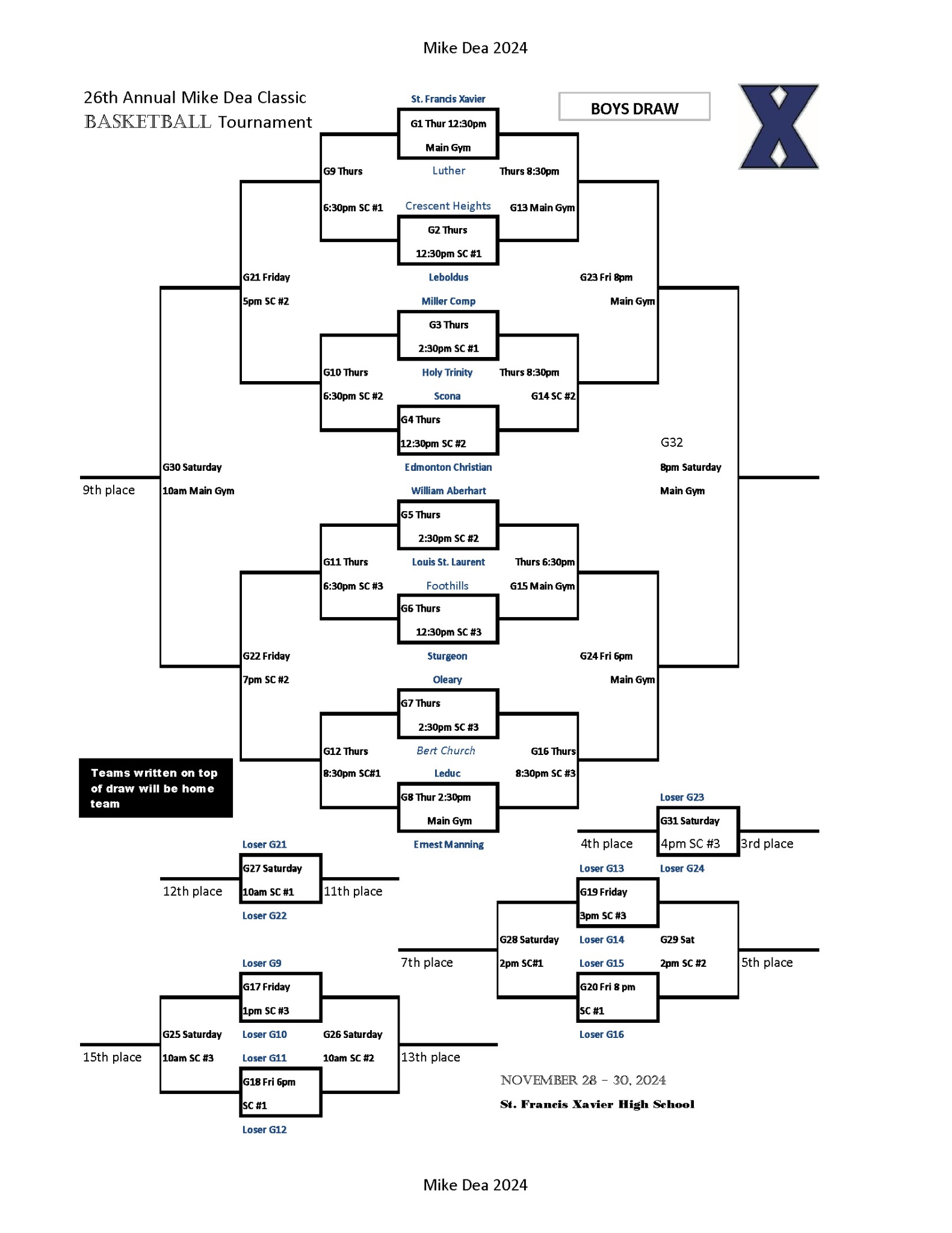 Mike Dea Boys Draw 2024 Updated Nov 20th Page 1