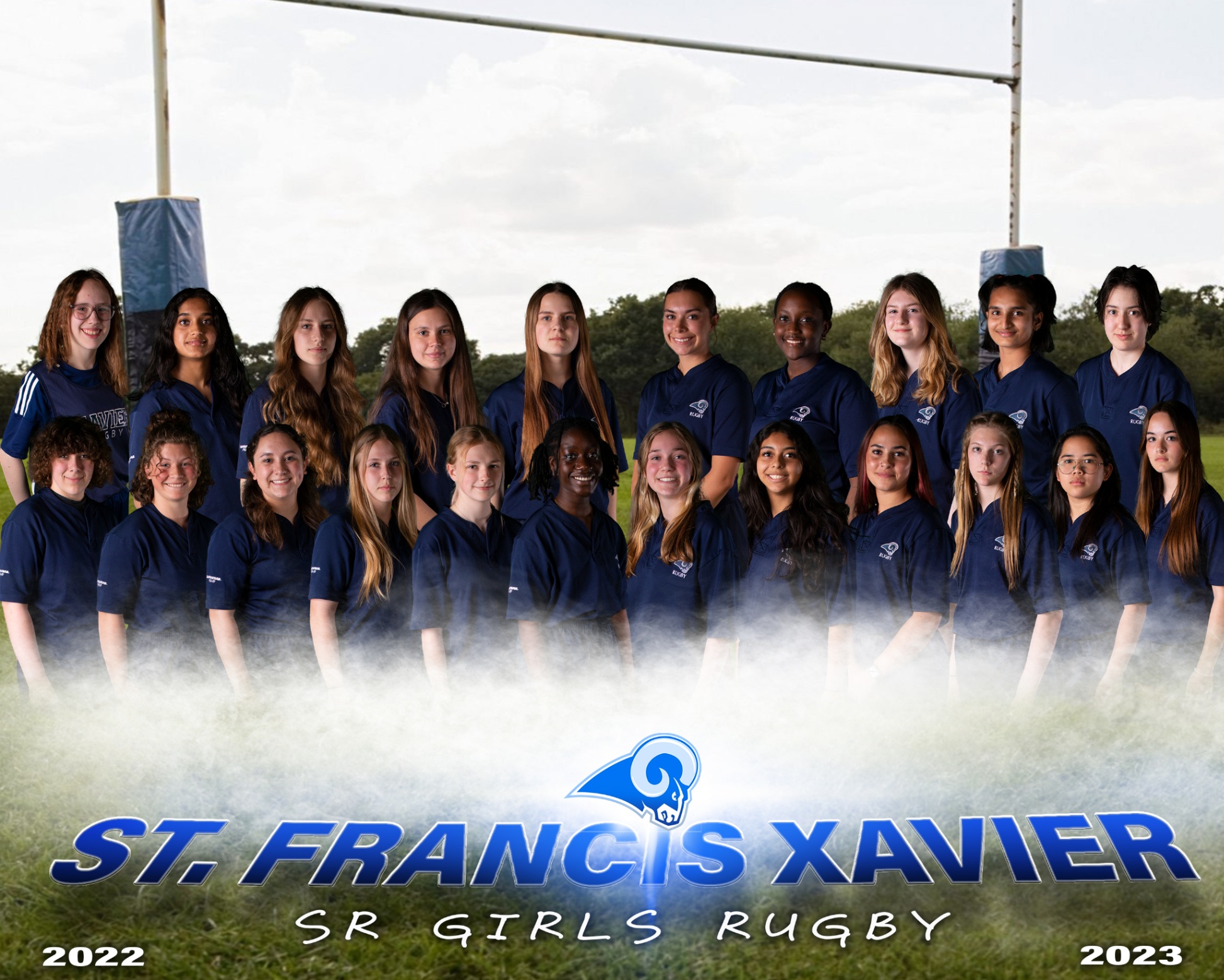 2023 Rugby Team Girls