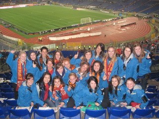 FX at the Olympic stadium in Rome