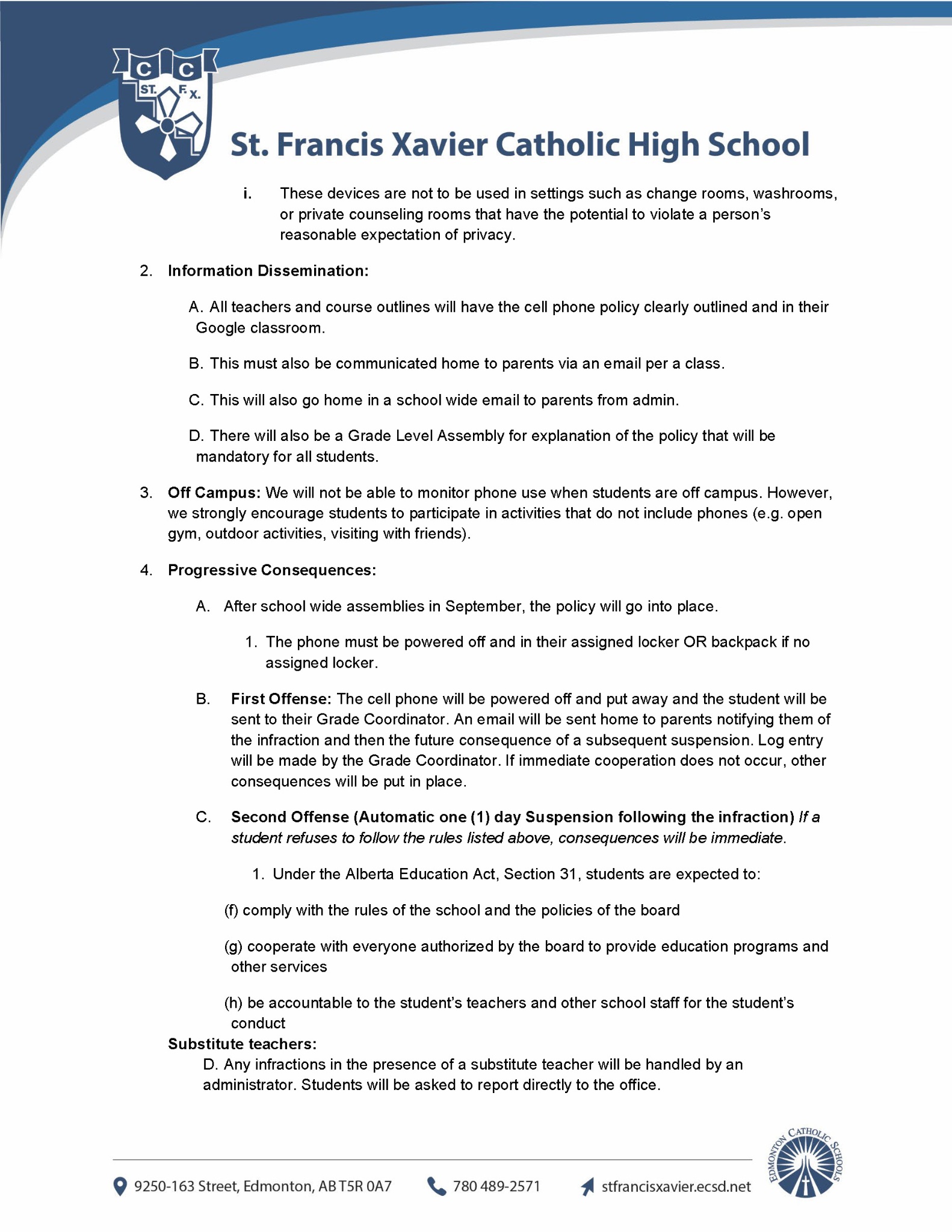 2024 2025 Cell Phone Policy FX Page 2