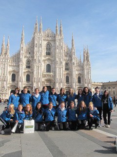 Central Milan at the Duomo