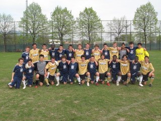 Juventus U-17 (Serie A) and STFX Soccer Academy post game photo